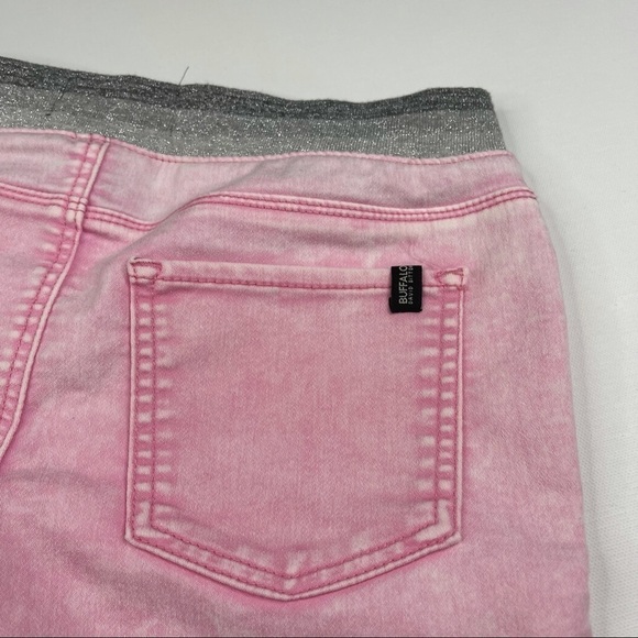 Buffalo Pants Pink Jogger Legging Skinny Soft Playground School Barbie 14 New - Picture 8 of 12